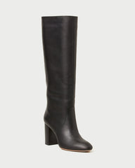 Goldy Black Leather Tall Boot | Women Loeffler Randall
