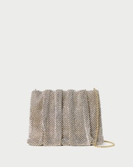 Ember Gold Diamante Gathered Clutch | Women Loeffler Randall
