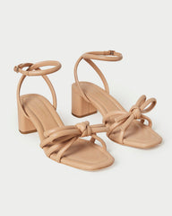 Mikel Dune Bow Mid-Heel Sandal | Loeffler Randall Women