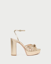 Rivka Champagne Knot Platform Sandal | Loeffler Randall Women
