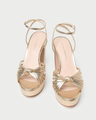 Rivka Champagne Knot Platform Sandal | Loeffler Randall Women