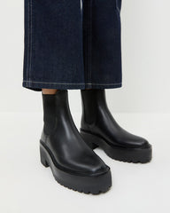 Loeffler Randall Women | Reggie Black Leather Chelsea Boot