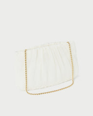 Loeffler Randall Women | Brit Pearl Flat Pleated Clutch