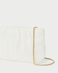 Loeffler Randall Women | Brit Pearl Flat Pleated Clutch