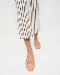 Leonie Honey Woven Ballet Flat | Women Loeffler Randall