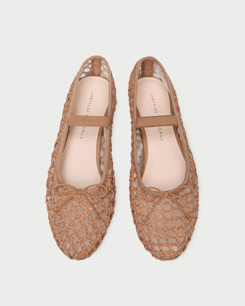 Leonie Brown Crochet Ballet Flat | Loeffler Randall Women