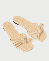 Hadley Natural Bow Sandal | Women Loeffler Randall