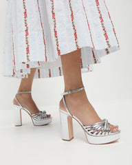 Rivka Silver Knot Platform Sandal | Women Loeffler Randall