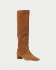 Indy Cacao Suede Tall Boot | Loeffler Randall Women