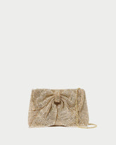 Jolene Gold Diamanté Bow Clutch | Loeffler Randall Women
