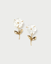 Mai Gold/Pearl Flower Earrings | Loeffler Randall Women
