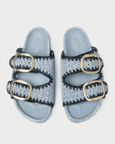 Theo Blue Two-Band Sandal | Loeffler Randall Women