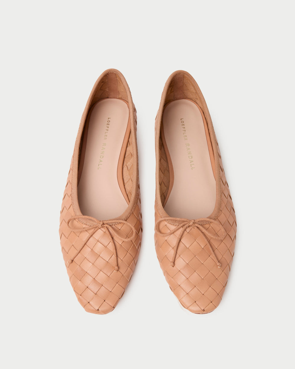 Loeffler Randall Women | Landry Honey Woven Ballet Flat