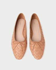 Loeffler Randall Women | Landry Honey Woven Ballet Flat