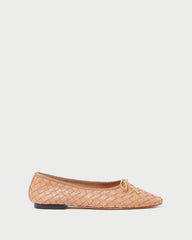Loeffler Randall Women | Landry Honey Woven Ballet Flat