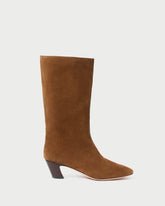 Cleo Cacao Suede Mid-Calf Boot | Women Loeffler Randall