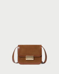Desi Cacao Suede/Leather Crossbody | Women Loeffler Randall