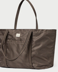 Dina Brown/Black Check Travel Tote | Loeffler Randall Women