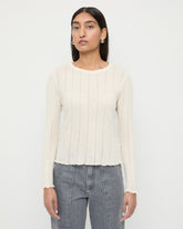 Lolo Pointelle Long-Sleeve Tee | Women Loeffler Randall