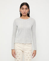Lolo Pointelle Long-Sleeve Tee | Loeffler Randall Women