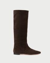 Loeffler Randall Women | Lillian Brown Suede Tall Boot