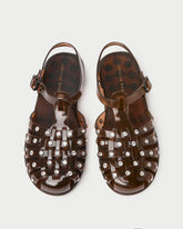 Rhys Brown Jelly Sandal | Women Loeffler Randall