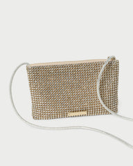 Loeffler Randall Women | Yasmine Gold Diamanté Crossbody