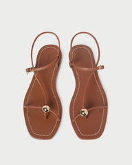 Lara Timber Leather Sandal | Women Loeffler Randall