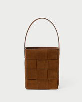 Laith Cacao Woven Bucket Bag | Loeffler Randall Women
