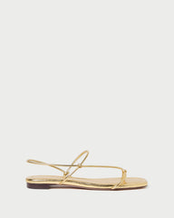 Eleanor Gold Strappy Sandal | Loeffler Randall Women