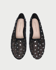 Landon Black/Silver Mesh Ballet Flat | Loeffler Randall Women