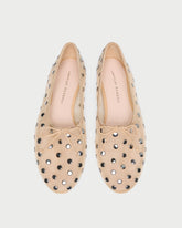 Landon Caramel/Silver Mesh Ballet Flat | Women Loeffler Randall