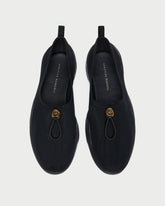 Raina Black Mesh Flat | Women Loeffler Randall