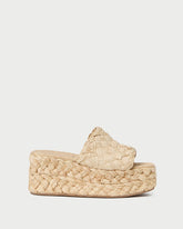 Aaron Natural Braided Straw Mule | Women Loeffler Randall