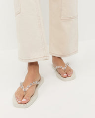 Taryn Cream Jelly Flip Flop | Women Loeffler Randall