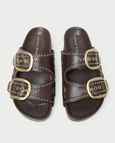 Loeffler Randall Women | Eve Brown Tulip Two-Band Sandal