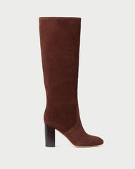Loeffler Randall Women | Goldy Espresso Suede Tall Boot