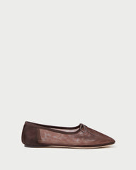 Landon Chocolate Mesh Ballet Flat | Women Loeffler Randall