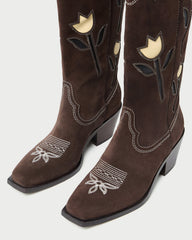 Loeffler Randall Women | Wilder Brown Suede Tulip Boot