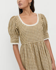 Gillian Puff-Sleeve Dress | Loeffler Randall Women