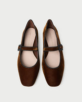 Ginger Brown Velvet Mary Jane | Loeffler Randall Women