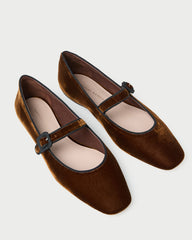 Ginger Brown Velvet Mary Jane | Loeffler Randall Women