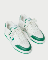 Topspin Cream/Green Court Sneaker | Women Loeffler Randall