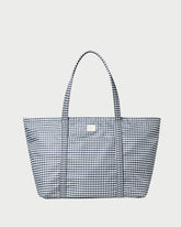 Loeffler Randall Women | Dina Black/White Gingham Travel Tote