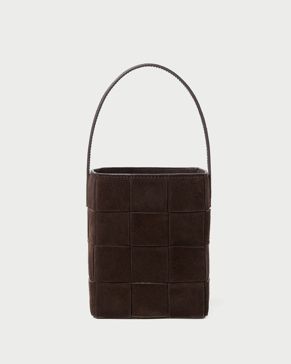 Loeffler Randall Women | Laith Brown Suede Bucket Bag