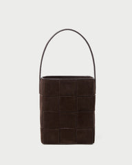 Loeffler Randall Women | Laith Brown Suede Bucket Bag