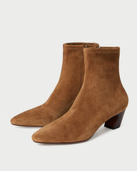 Loeffler Randall Women | Doria Cacao Suede Ankle Boot