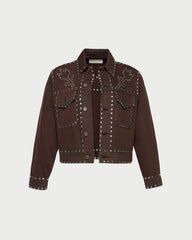 Elijah Studded Denim Jacket | Loeffler Randall Women