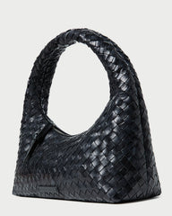 Mercer Black Woven Shoulder Bag | Women Loeffler Randall