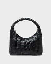 Willow Black Woven Hobo Bag | Loeffler Randall Women